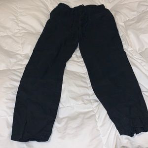 Black sweatpants
